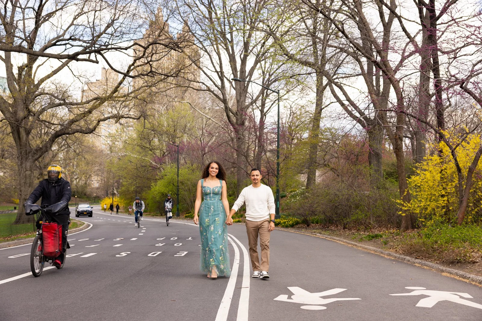 Central Park Cherry Blossom Photographer Engagement _ 020.jpg