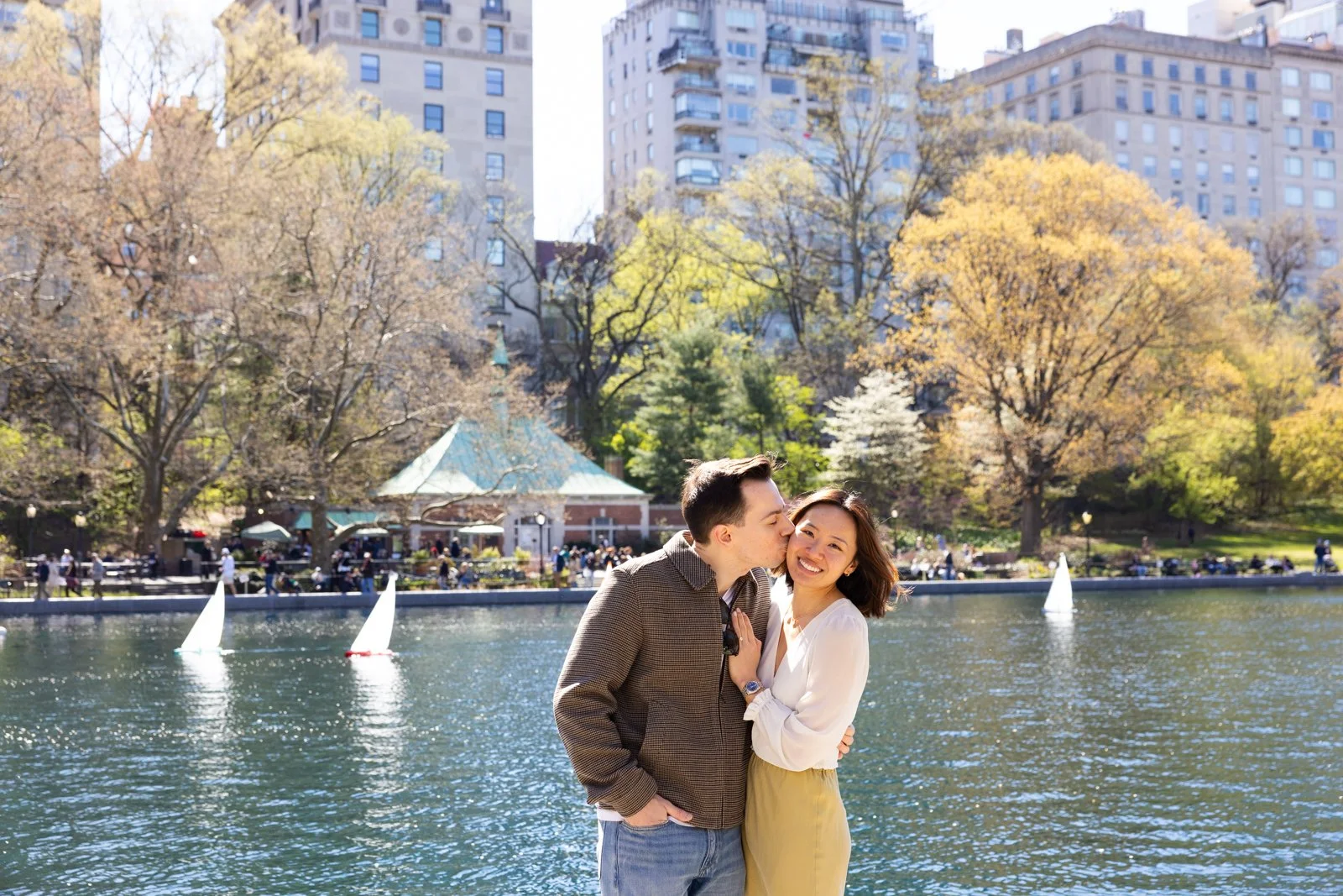 Central Park Cherry Blossom Proposal Engagement Photographer NYC _ 029.jpg