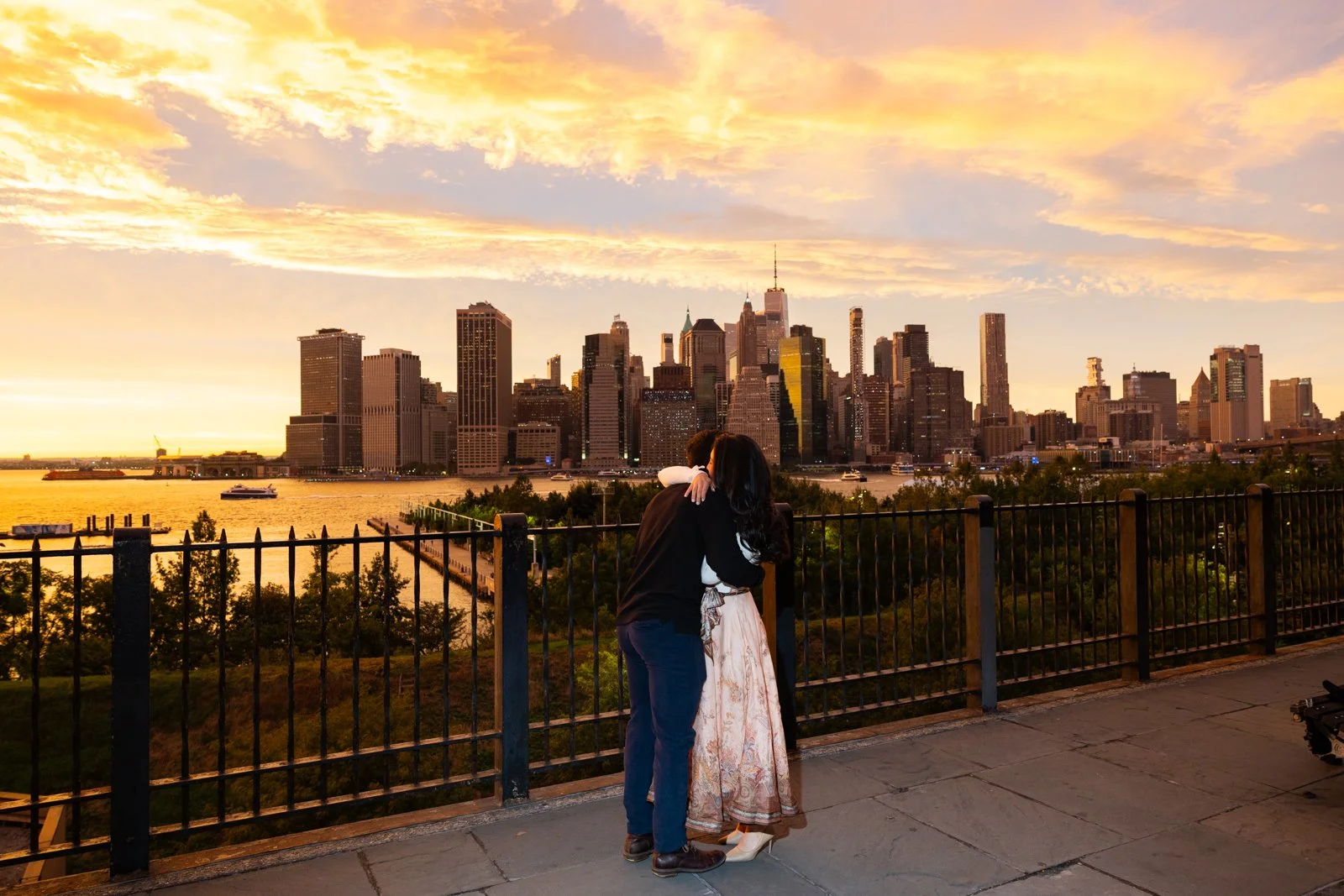 Brooklyn Heights Promenade Fall Proposal Photographer NYC _ 004.jpg