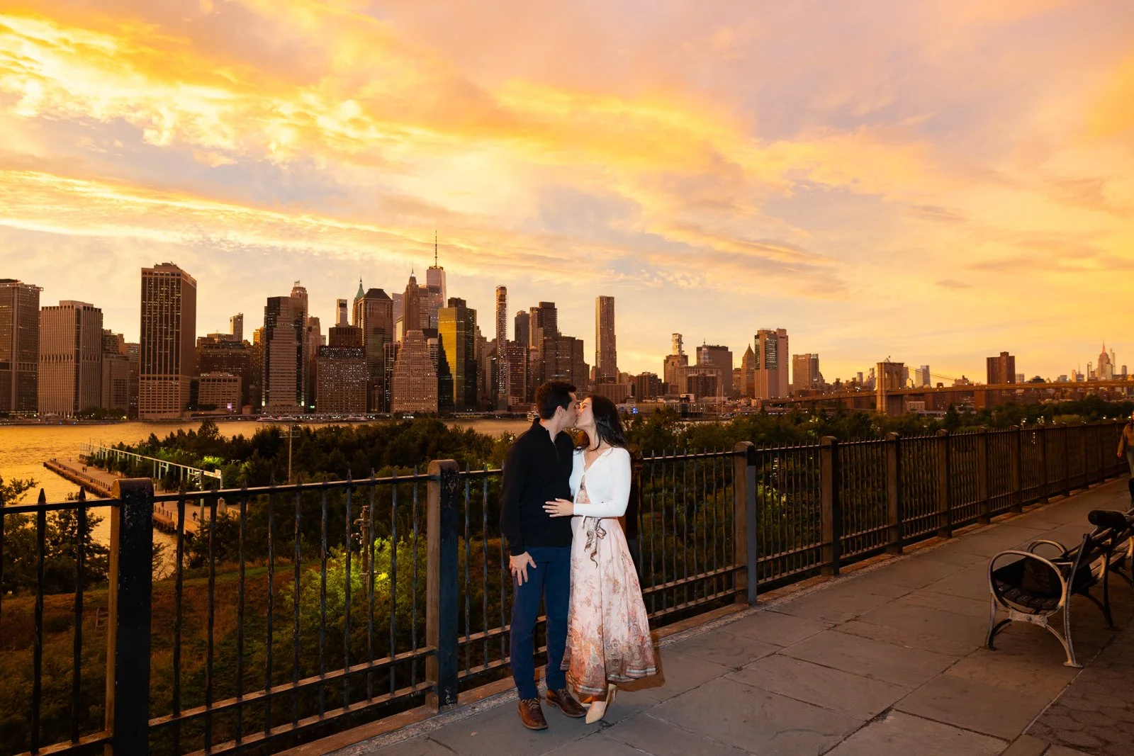 Brooklyn Heights Promenade Fall Proposal Photographer NYC _ 008.jpg
