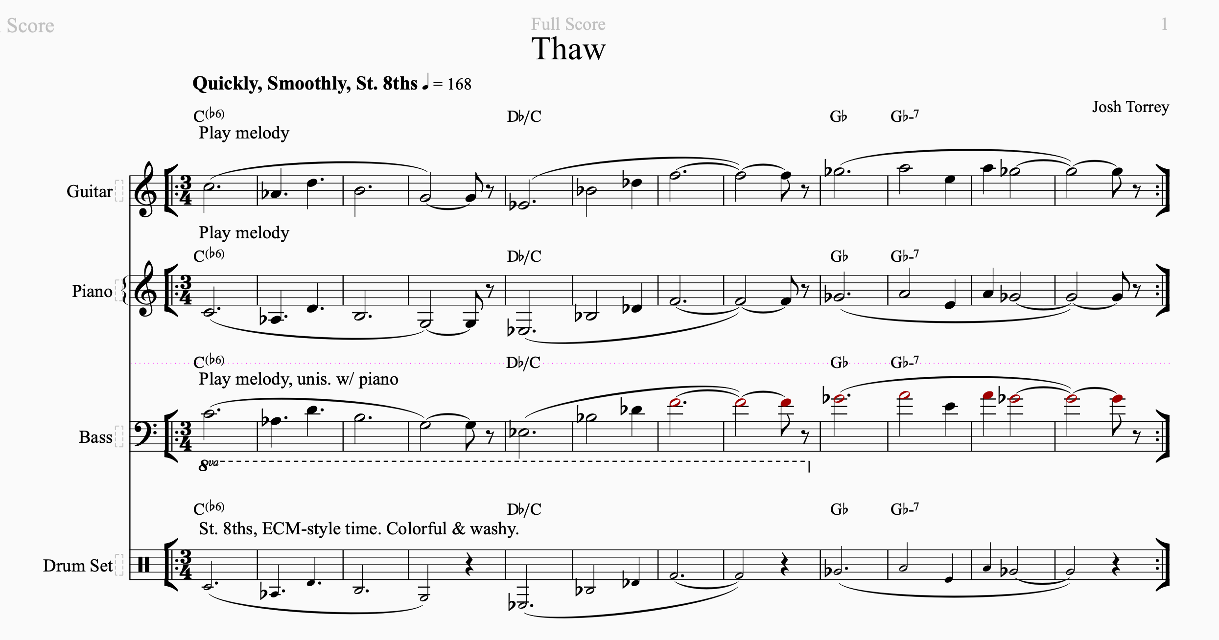Thaw - Nonet