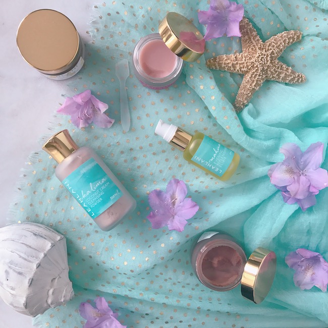 Testing Leahlani, so soothing visually and in its ingredients.