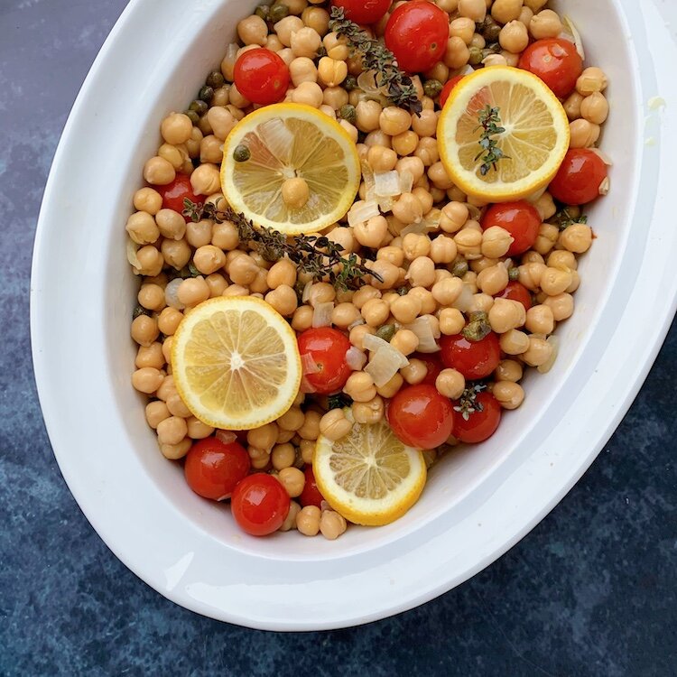 Cozy Chickpea and Egg Skillet Recipe