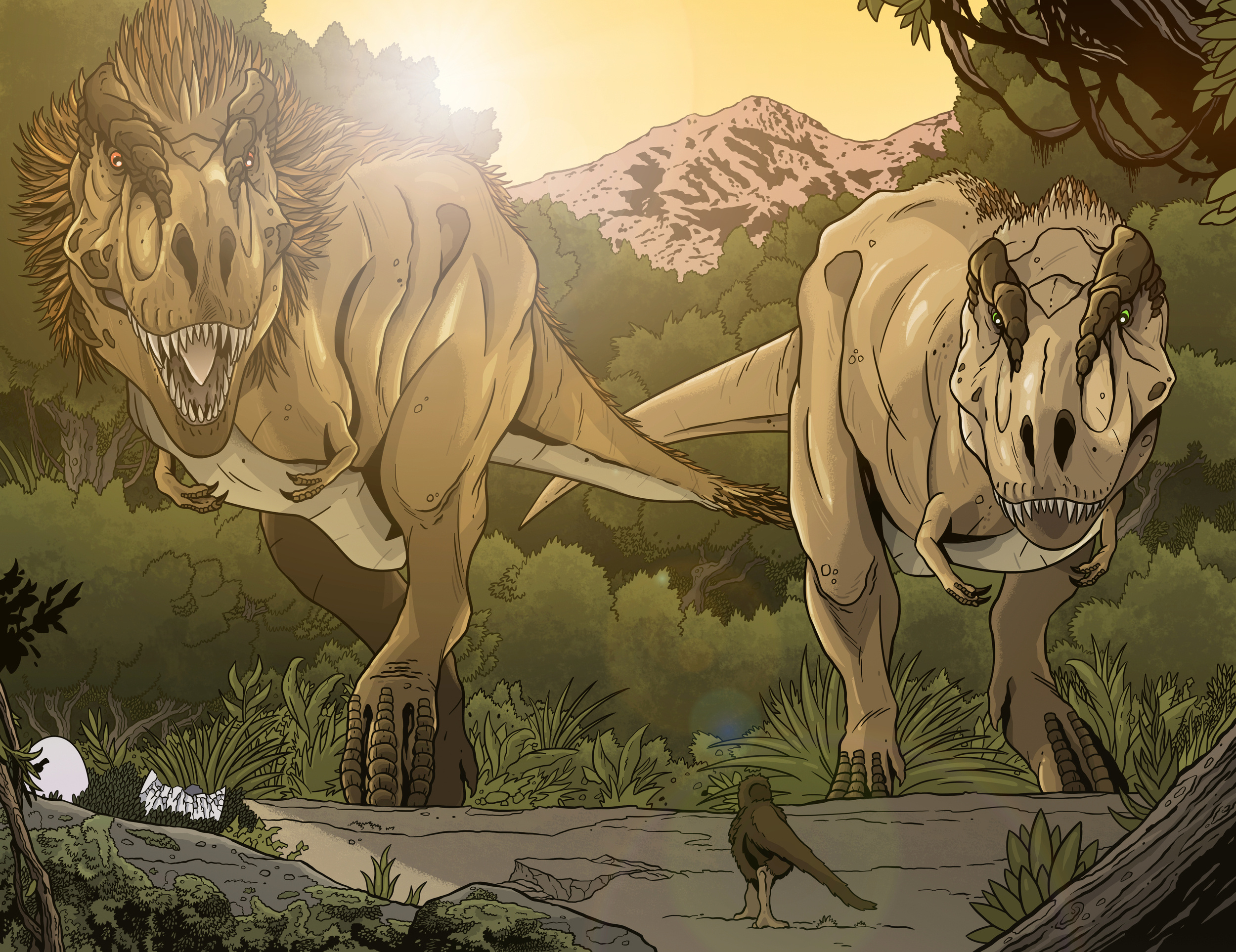 The last one, a final debut piece, "The Rex Family". 