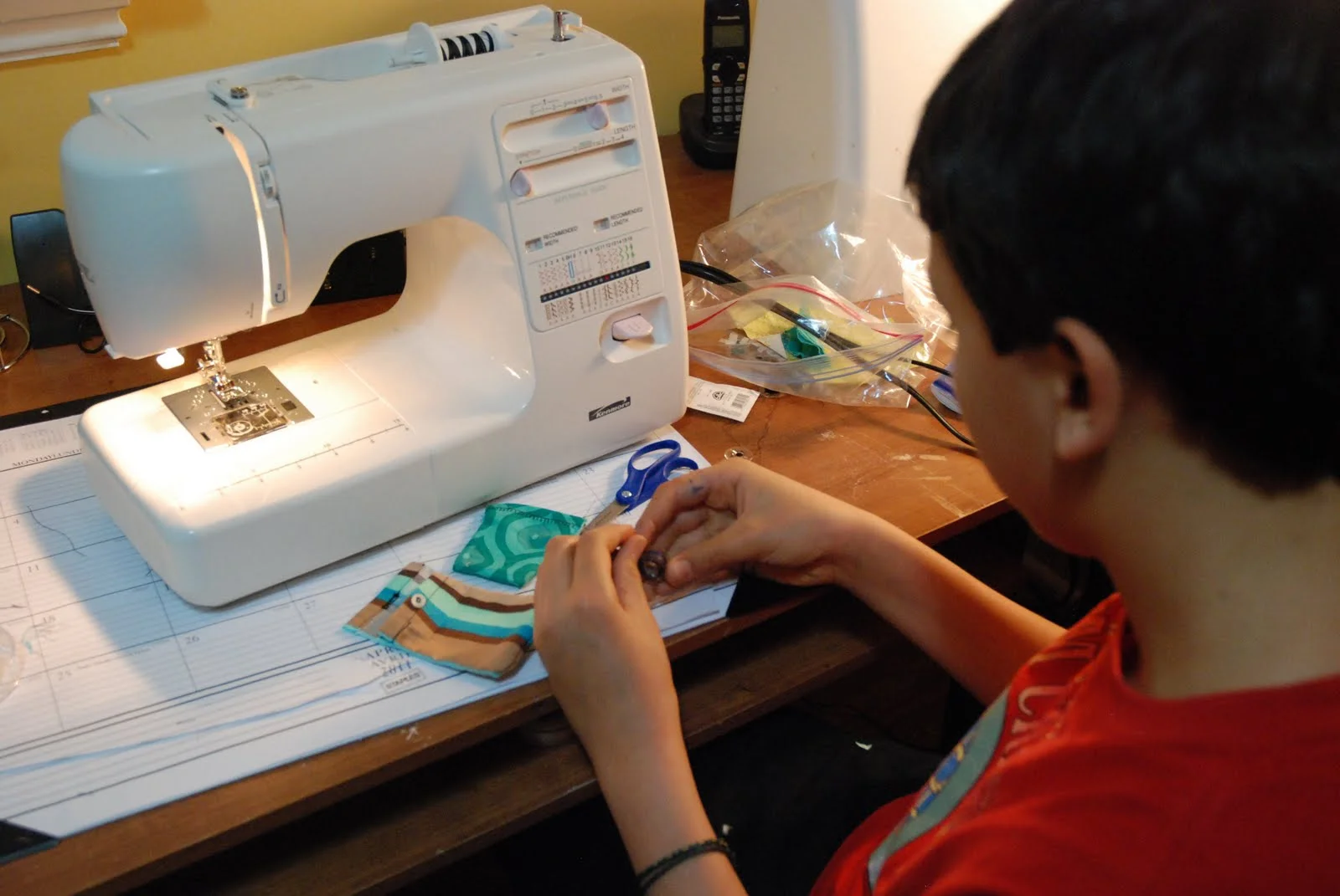 Machine Sewing for BOYS!  (9+)