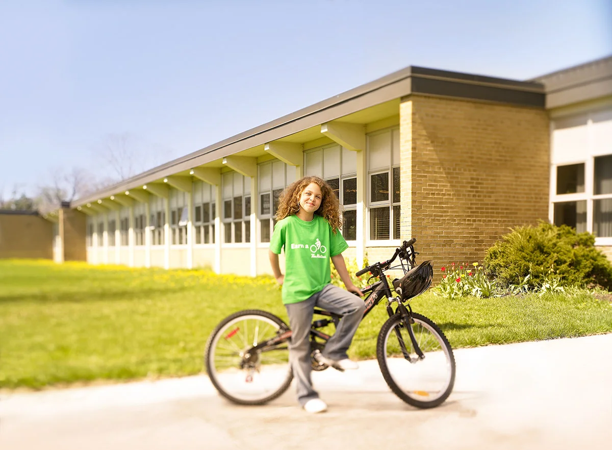 Tim Hortons Earn a Bike program
