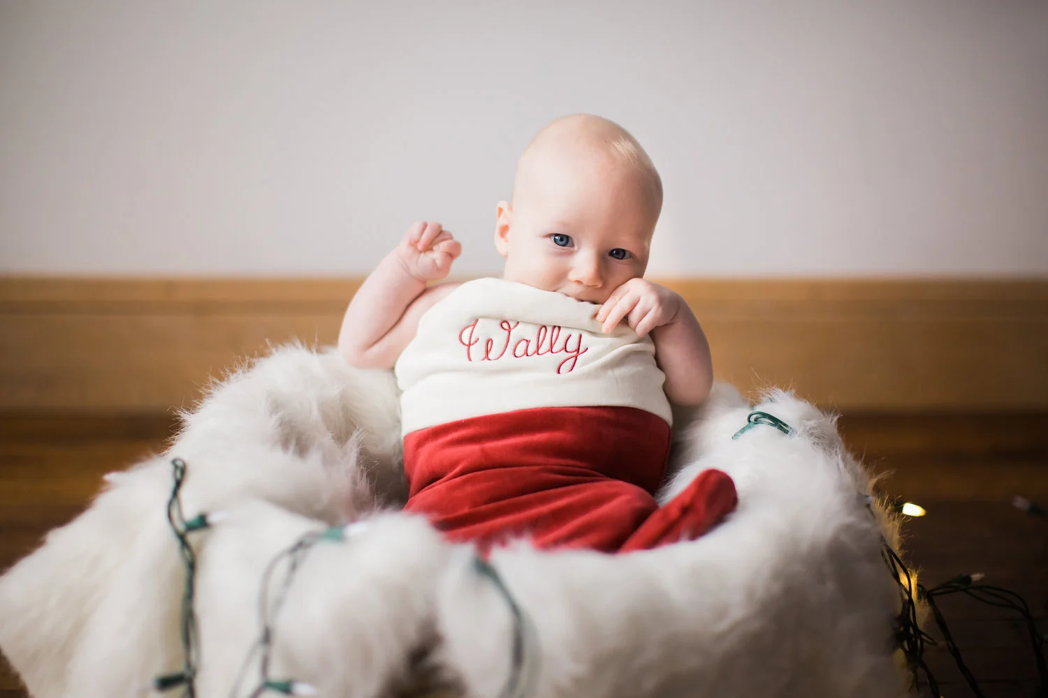 Christmas Photos! A sweet little baby to brighten your Holidays!
