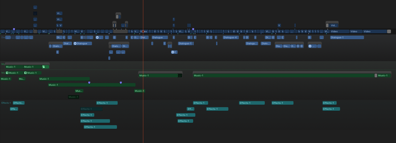 The final edit, with Roles keeping everything nice and tidy.