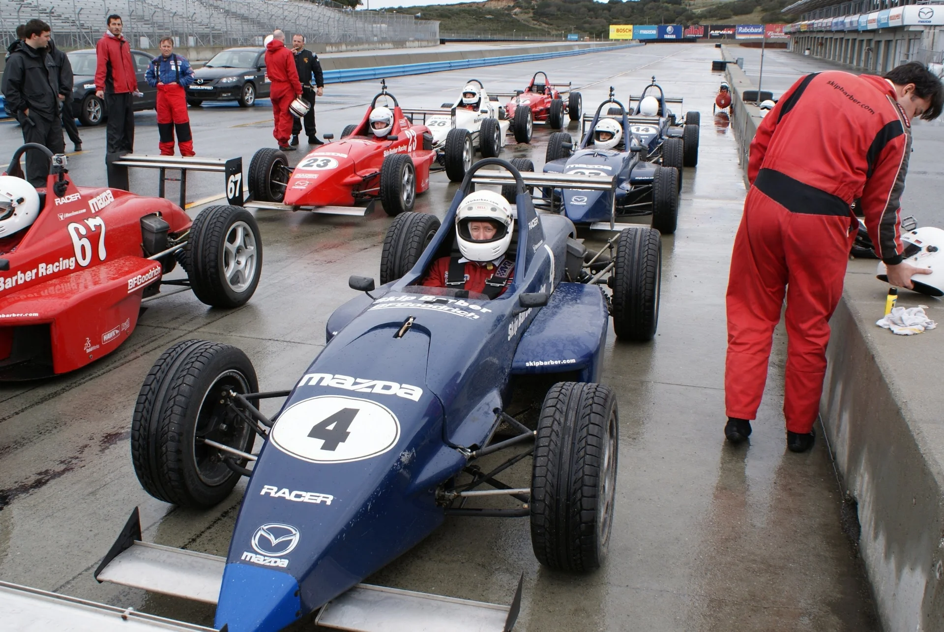 Terrence at Skip Barber Racing School