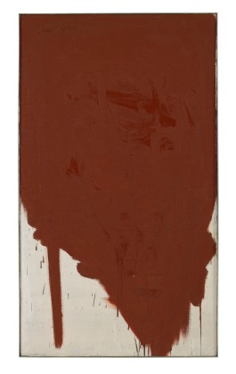 Red Overpainting , 1953-1957, Viehof Kunstbesitz GbR