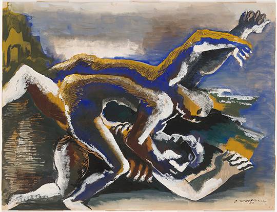 Ossip Zadkine, Kaïn en Abel, 1953