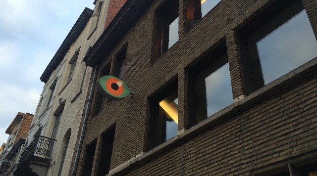 La Loge Architectuurmuseum (een voormalige vrijmetselaars-tempel in modernistische stijl)