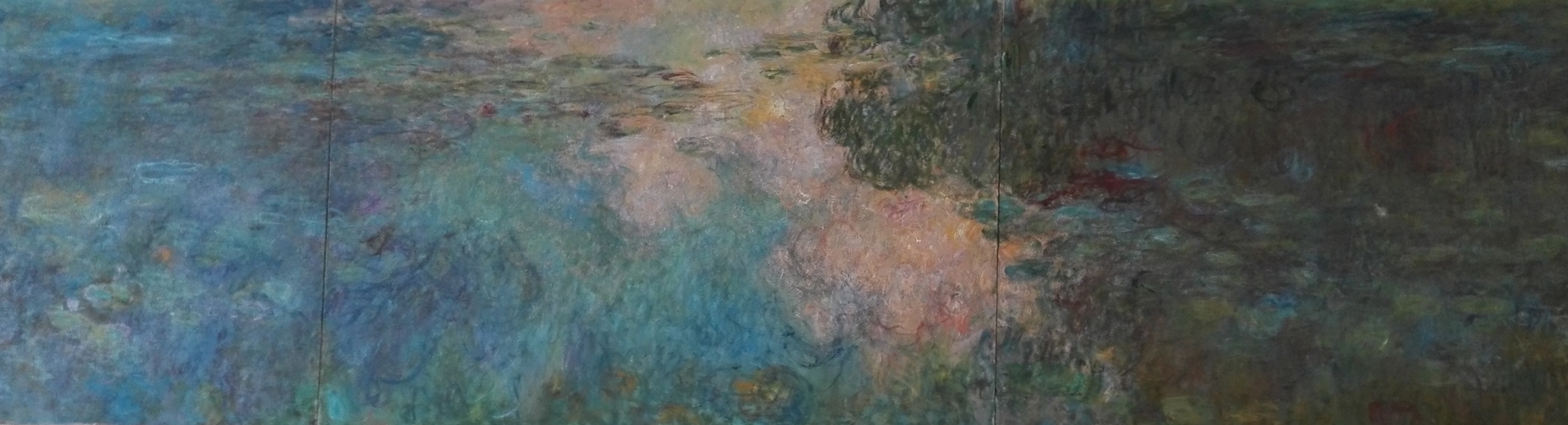 Claude Monet, Le Bassin des Nympéas (detail). 