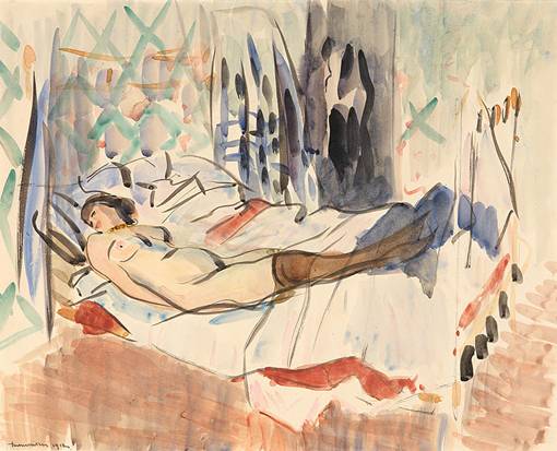 Rik Wouters, Rustende vrouw, 20e eeuw (© Koninklijk Musuem voor Schone Kunsten Antwerpen)
