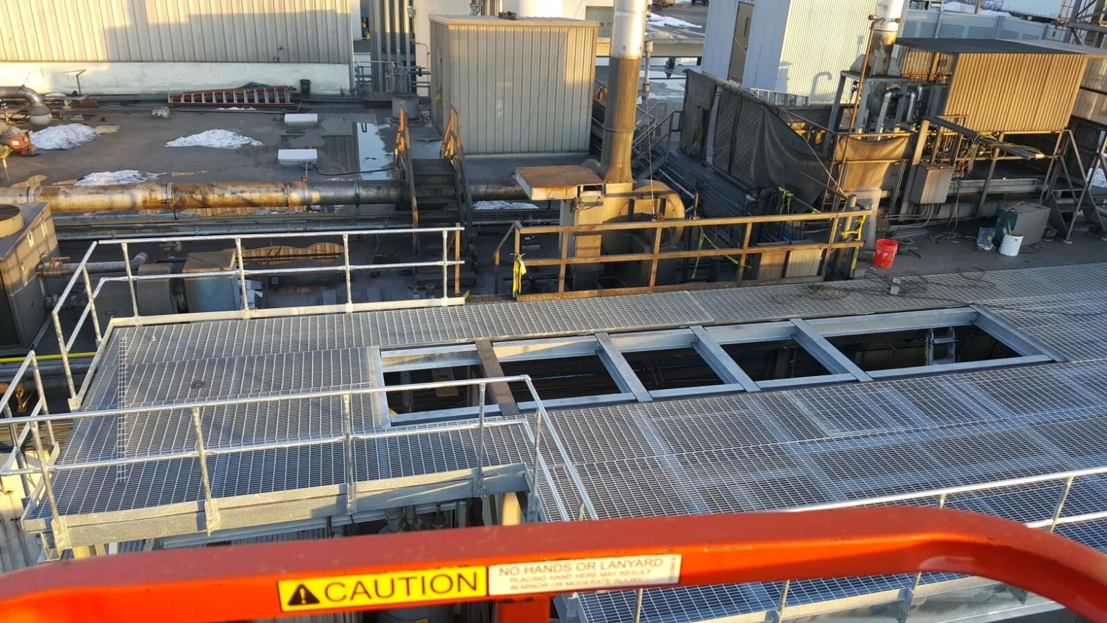 Structural Galvanized Steel Platform — Altona Custom Metal Works