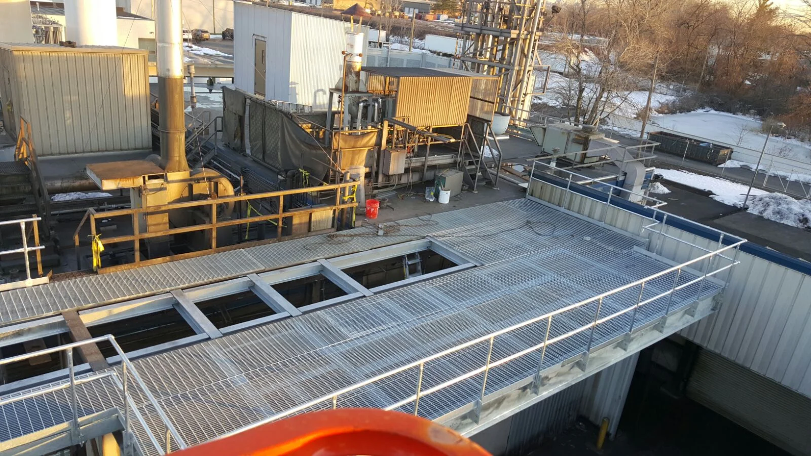 Structural Galvanized Steel Platform — Altona Custom Metal Works