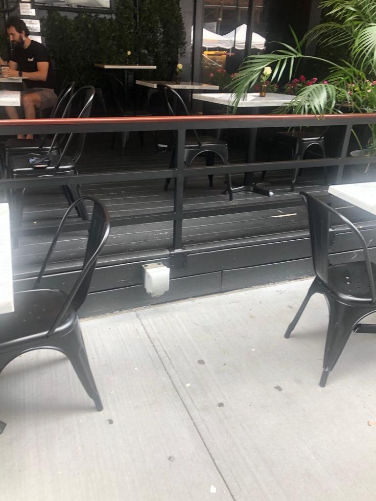 Restaurant Railing