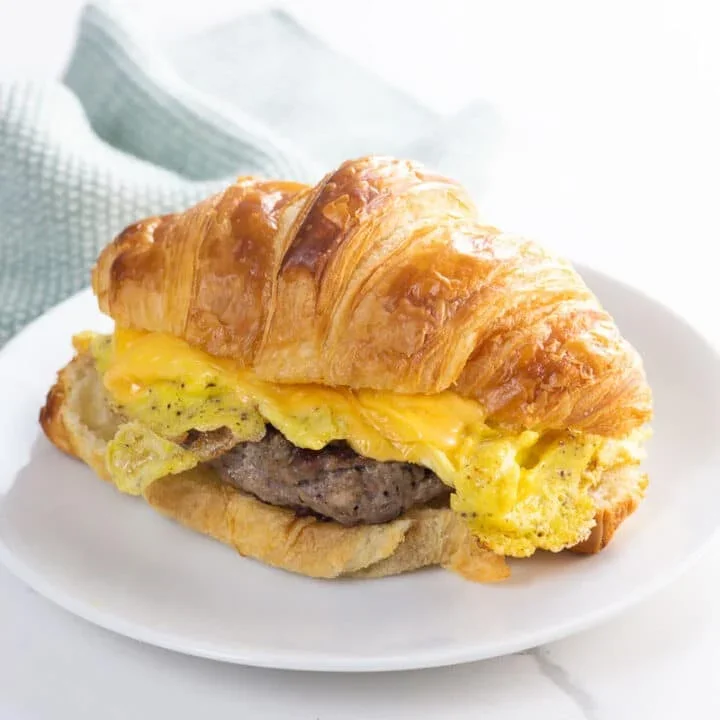 Croissant Breakfast Sandwich (v avail)