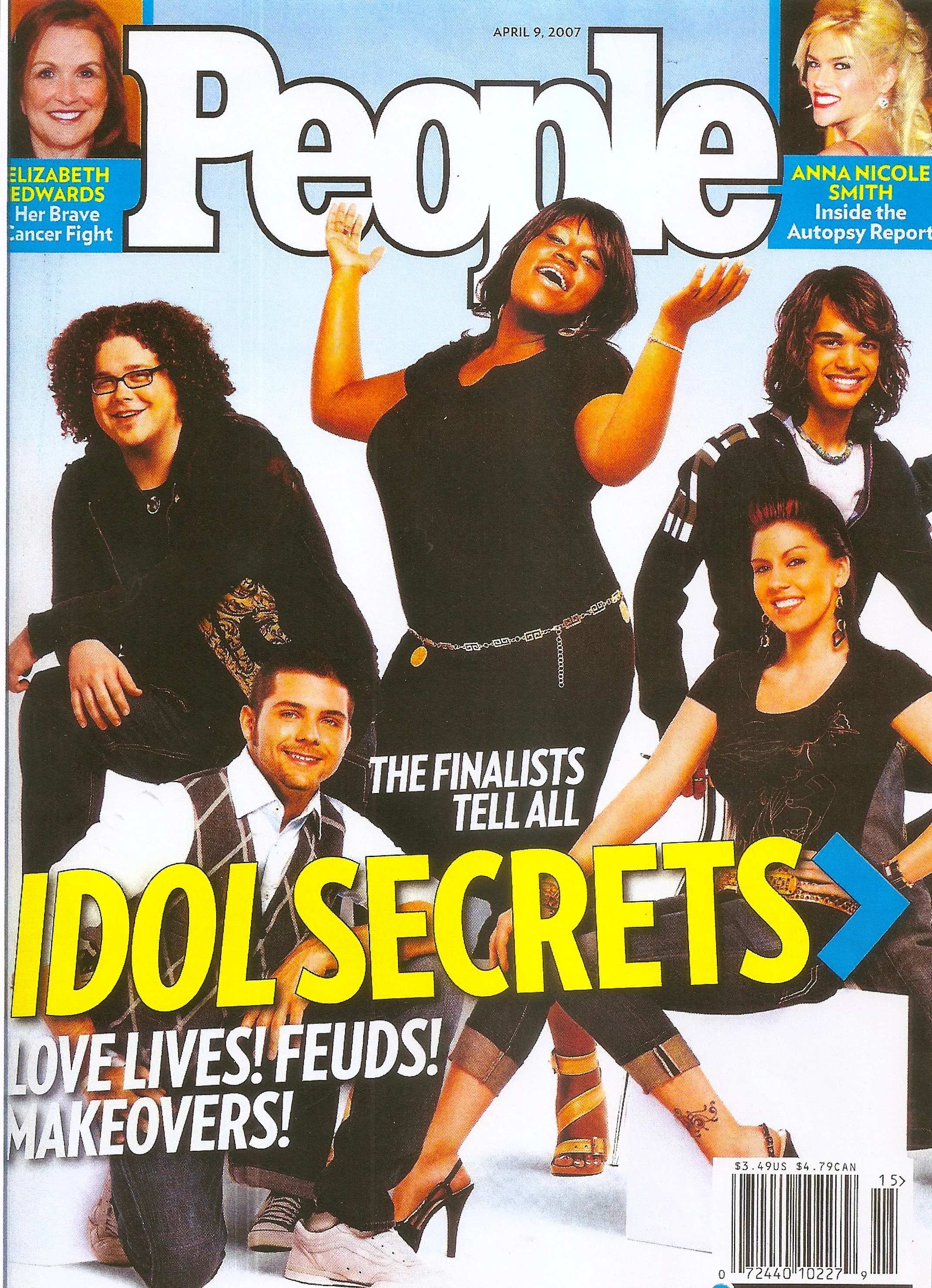 People Magazine with American Idol Finalist wearing Mighty Fine Apparel