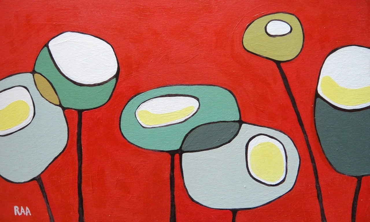 Poppies on Tangerine 9 x 15.jpg