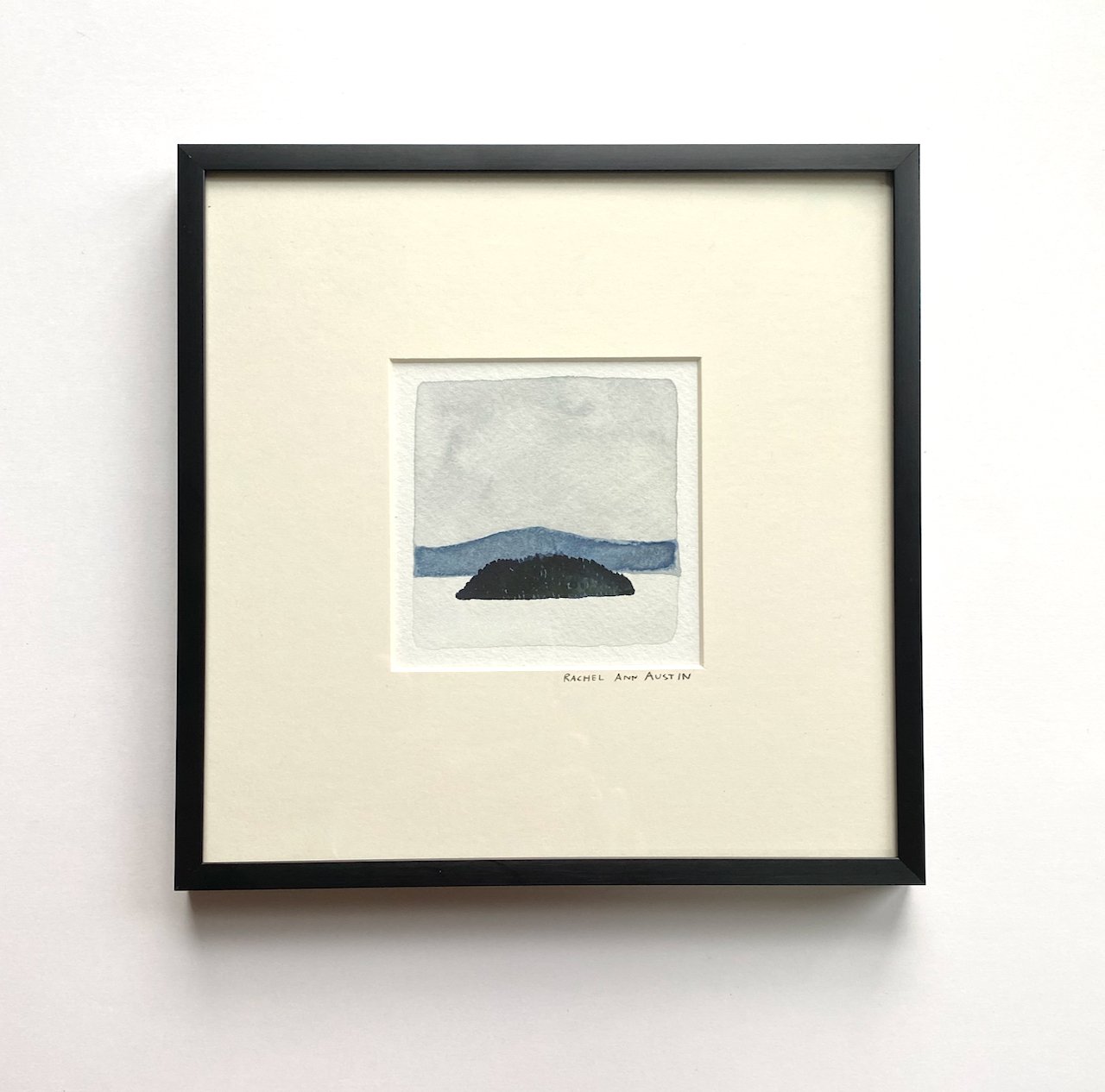 Gray Day 8"x8"