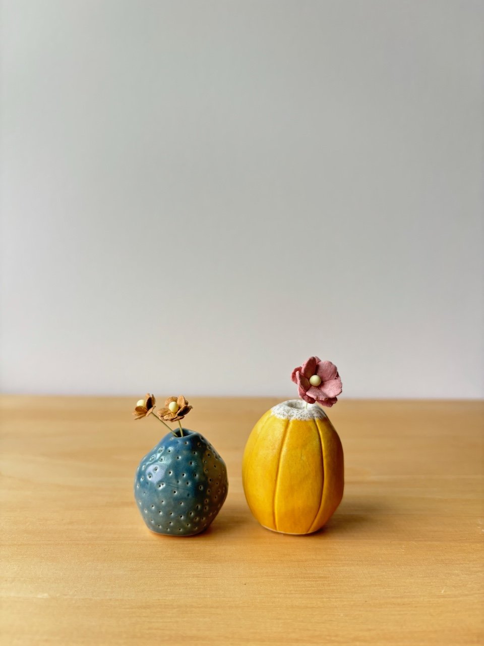 Tiny Ceramic Vases