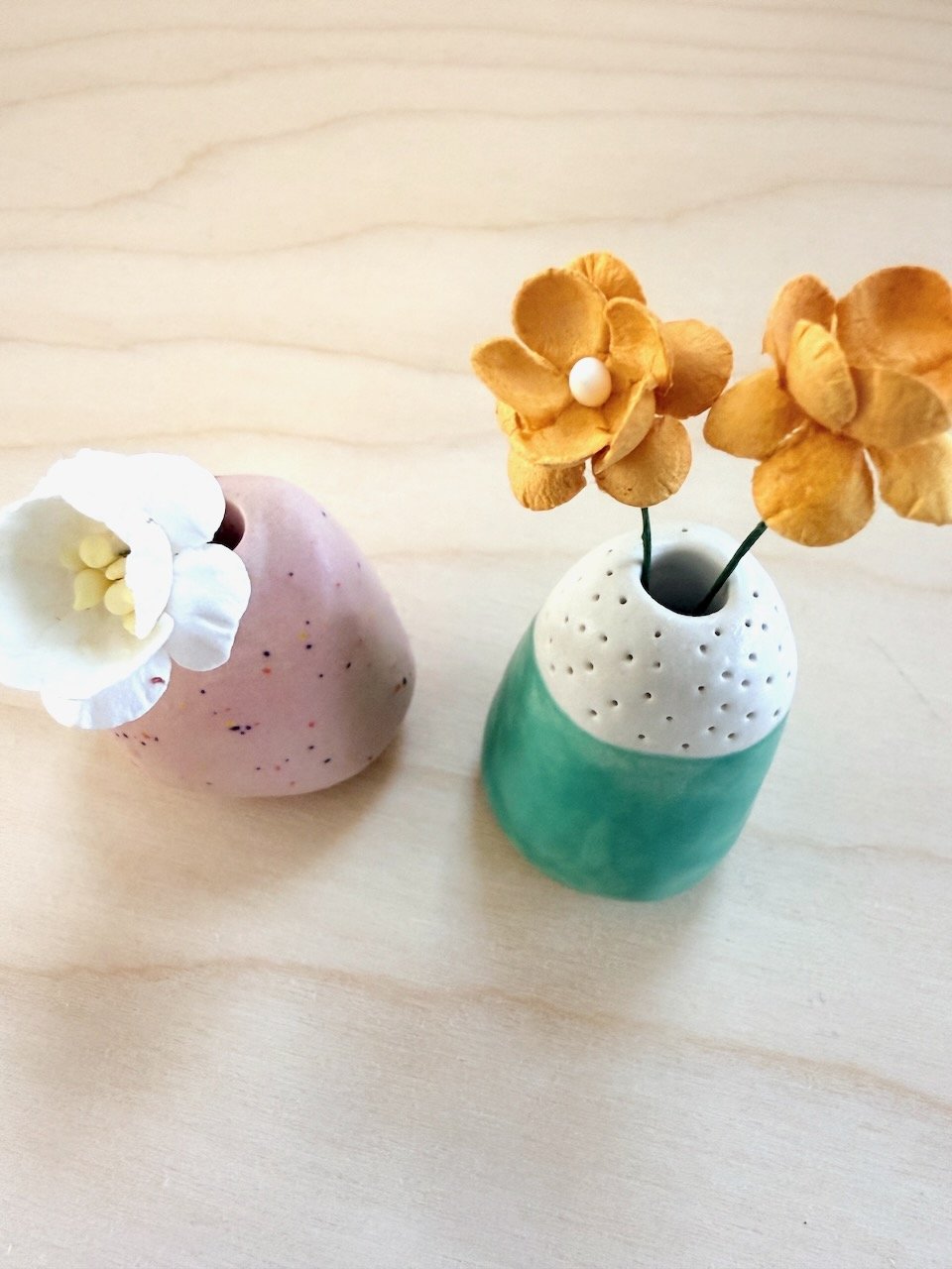 Ceramic Vase Pair 2