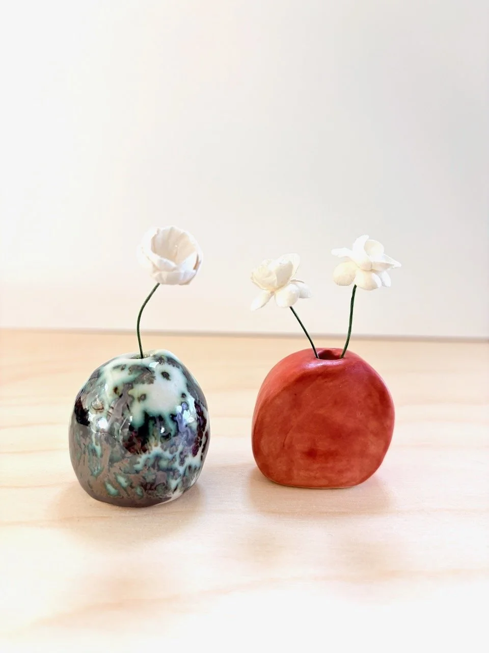 Ceramic Vase Pair 4