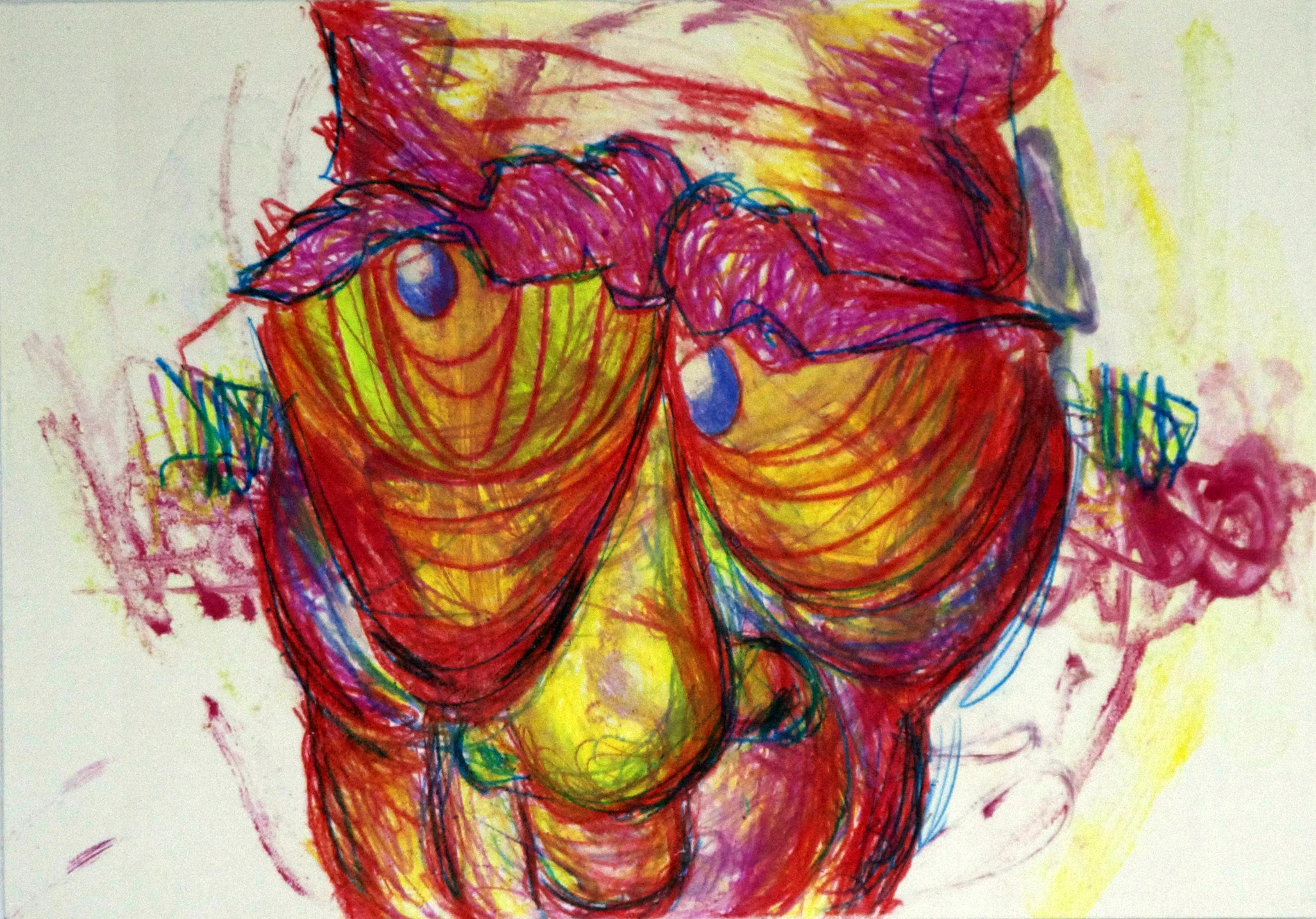 Static, 2011, Monotype, 10 x 8 inches