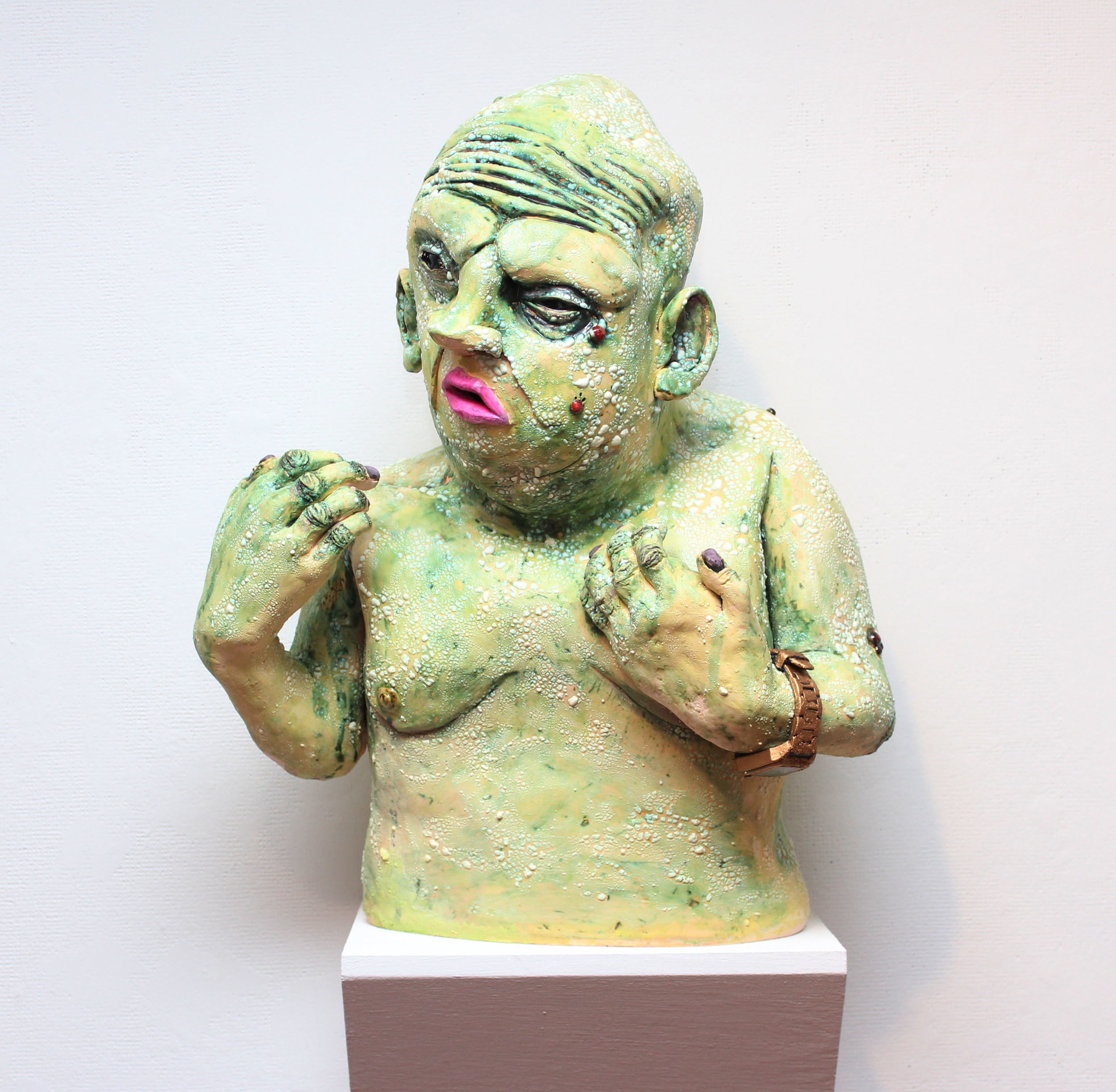 Paul, 2013, Ceramic, 23"x16"x9"