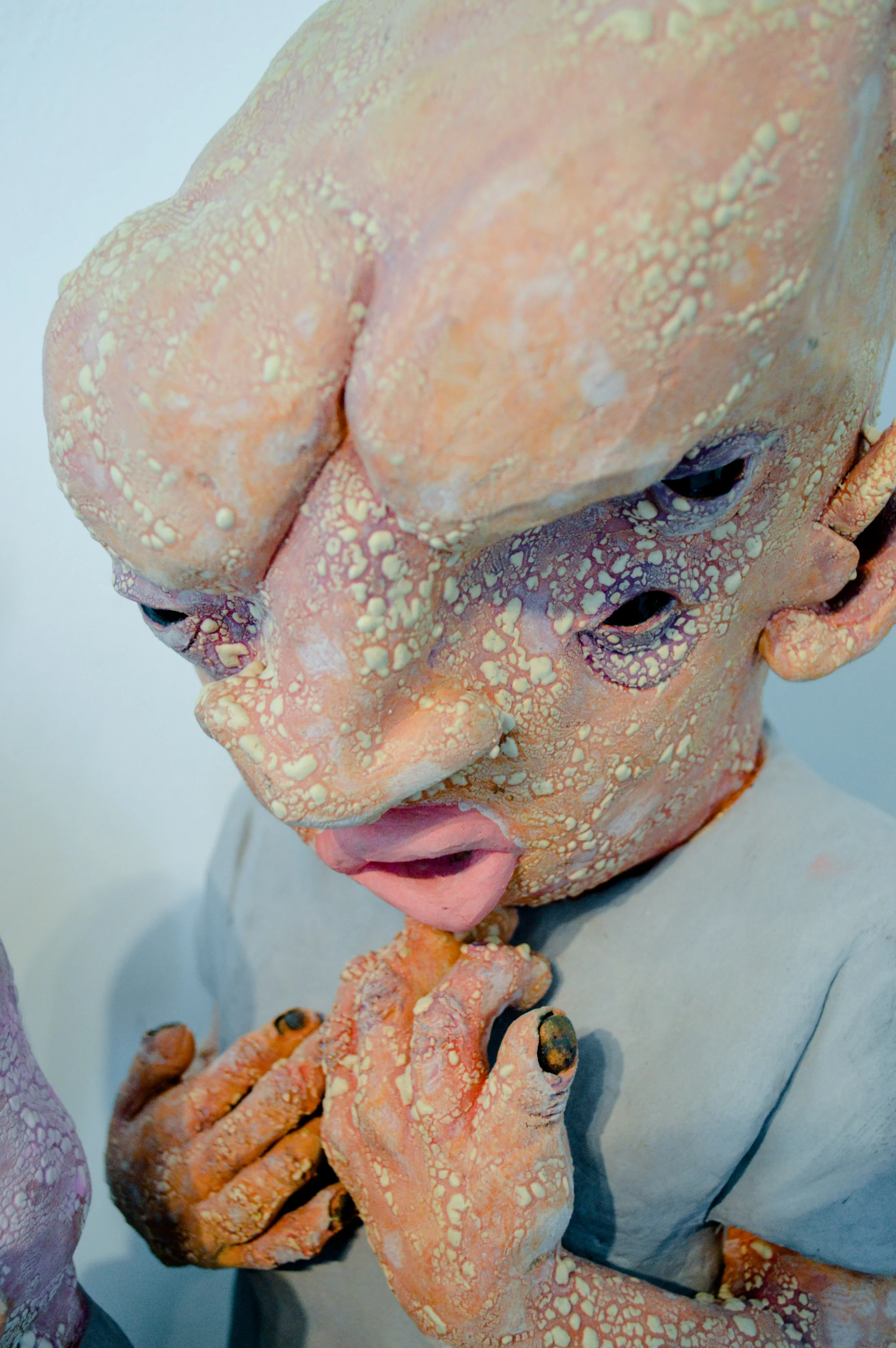 Collection of Festers (Detail), 2014, Ceramics, 26"x18"x14"