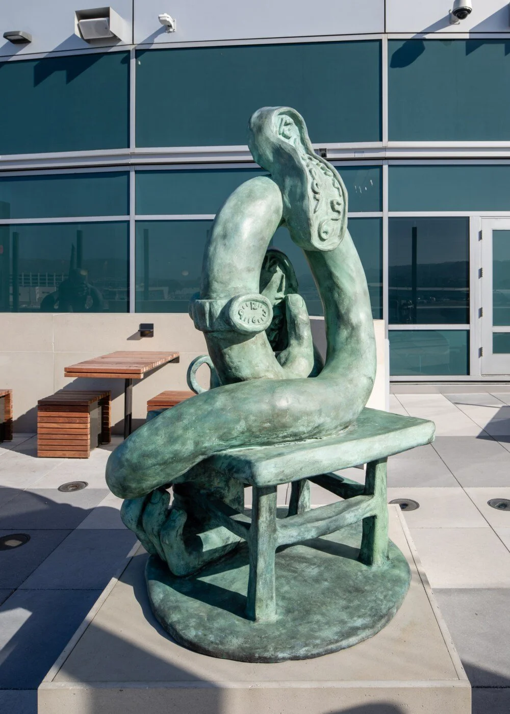   Time , 2019. Collection of the City and County of San Francisco. Photo courtesy of San Francisco Arts Commission by Ethan Kaplan Photography.       