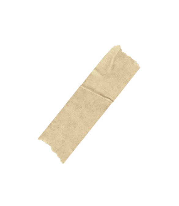 Beige tape graphic on the Wildflower Doula Services website.