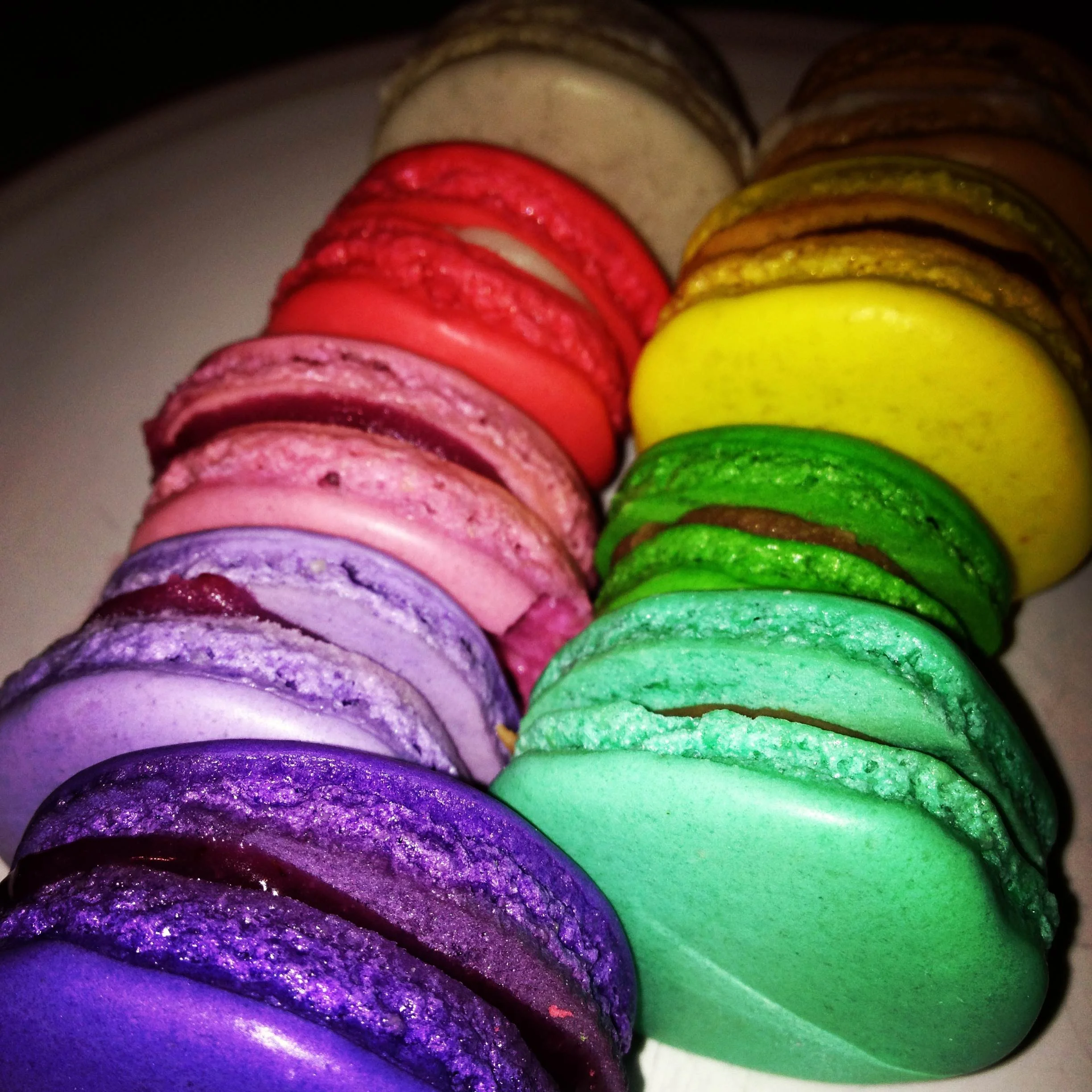 macarons. 