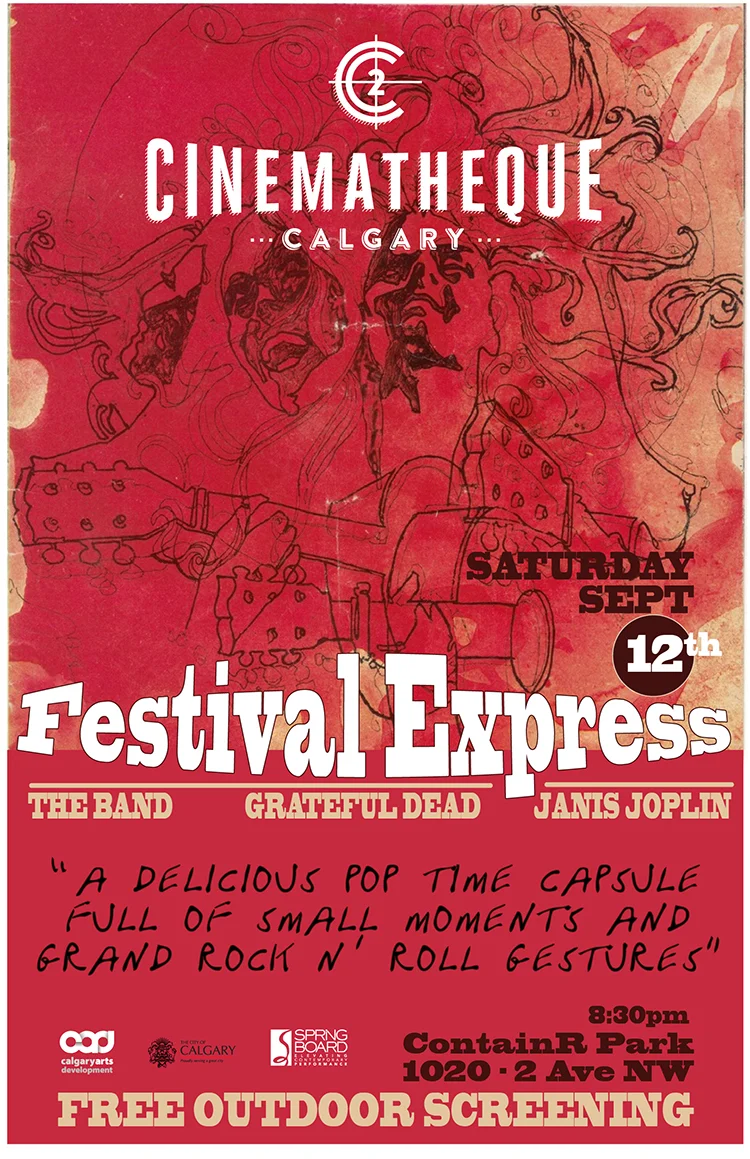 Free Outdoor Screening: FESTIVAL EXPRESS