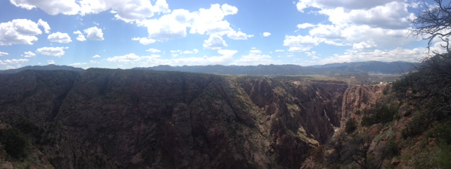 This is why I lived in Colorado for 5 years. SO beautiful. Royal Gorge, CO. August 9th, 2014.