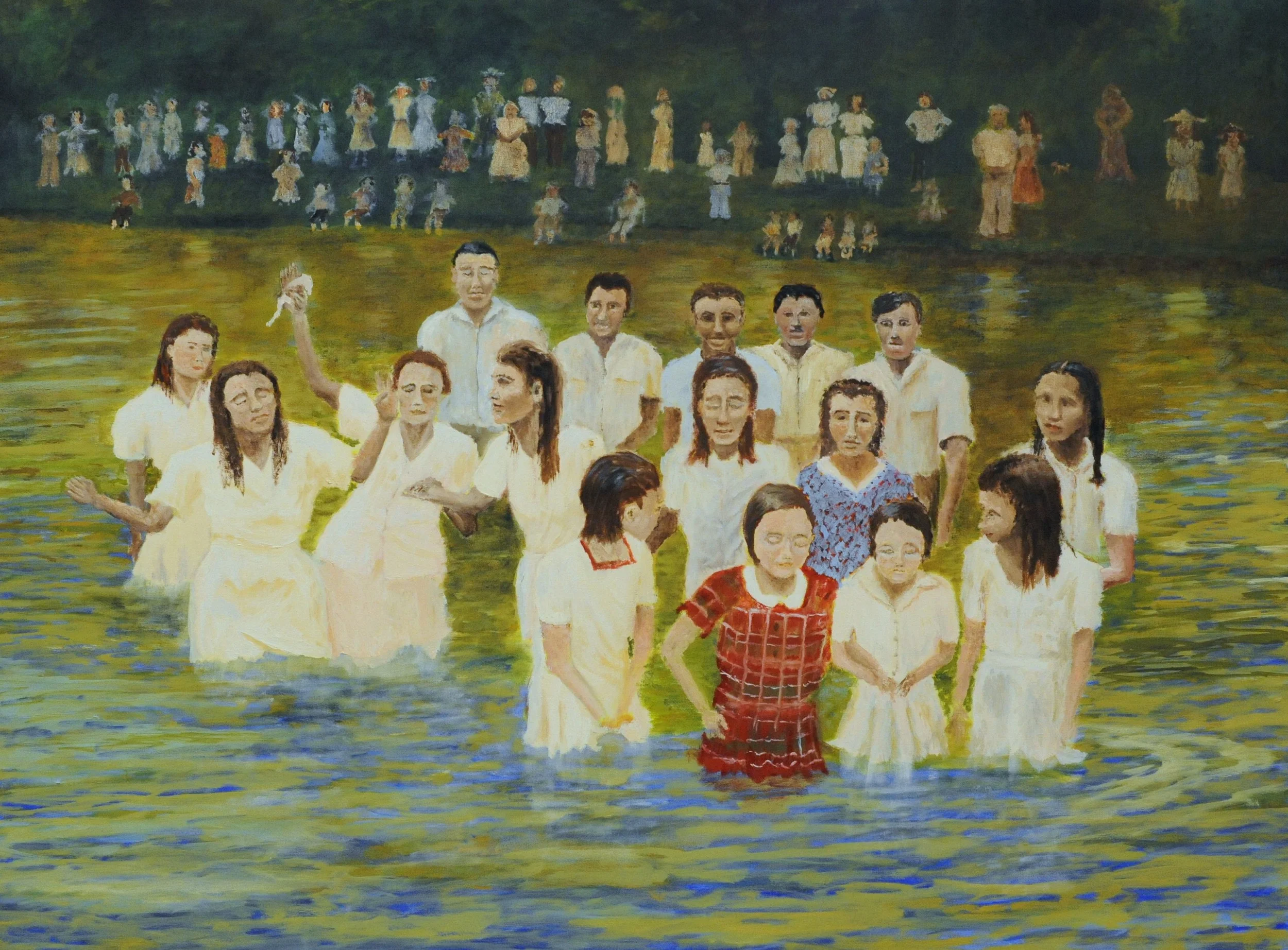 Gather at the River, Fries, Va, 1940