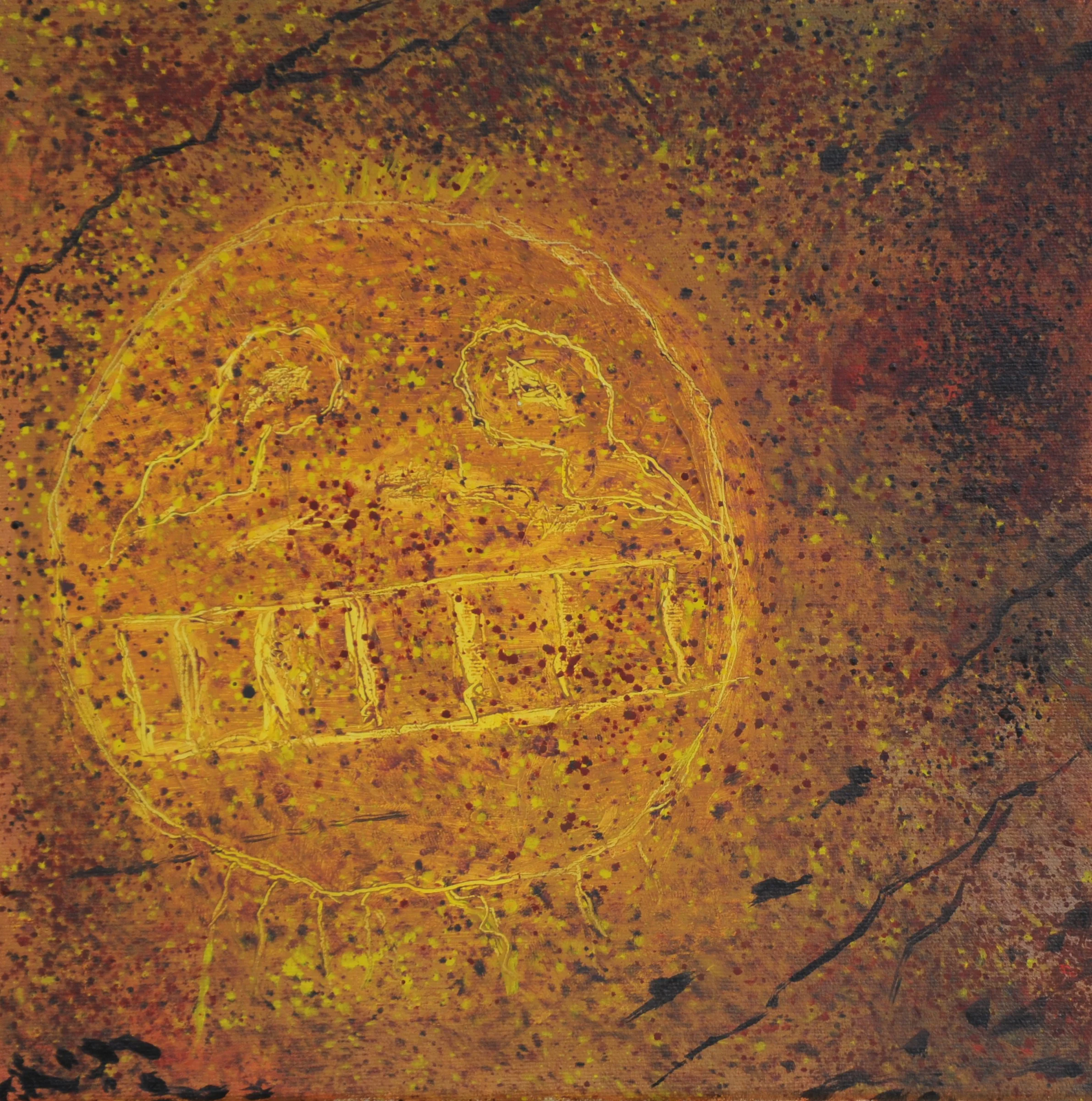 Cave Art, Cumberland Co., ca 1300 AD