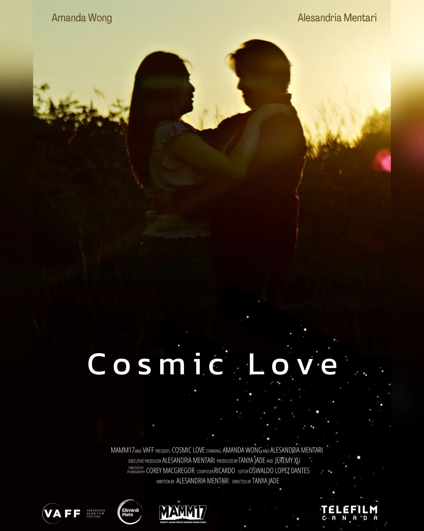 Very proud of our film Cosmic Love being so well received at MAMM17 last night! Thank you @vaffvancouver and @telefilm_canada for having us!
.
Writer &amp; EP @alesandriamusing 
Director @tanyajadeism 
Producers @tanyajadeism @jeremyxu_ 
DP @coreymac