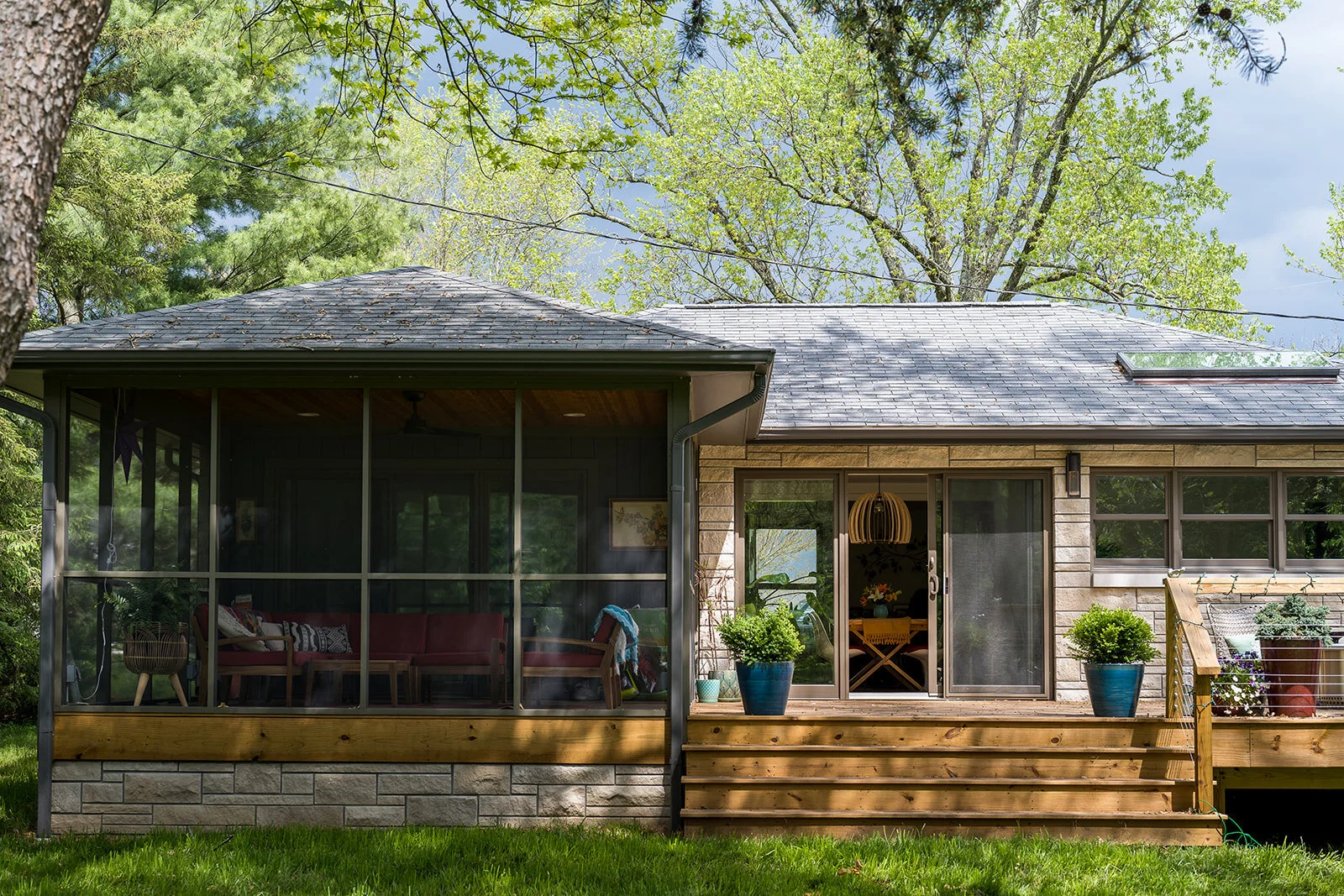Classic Indiana Limestone Ranch — Susan Yeley Homes