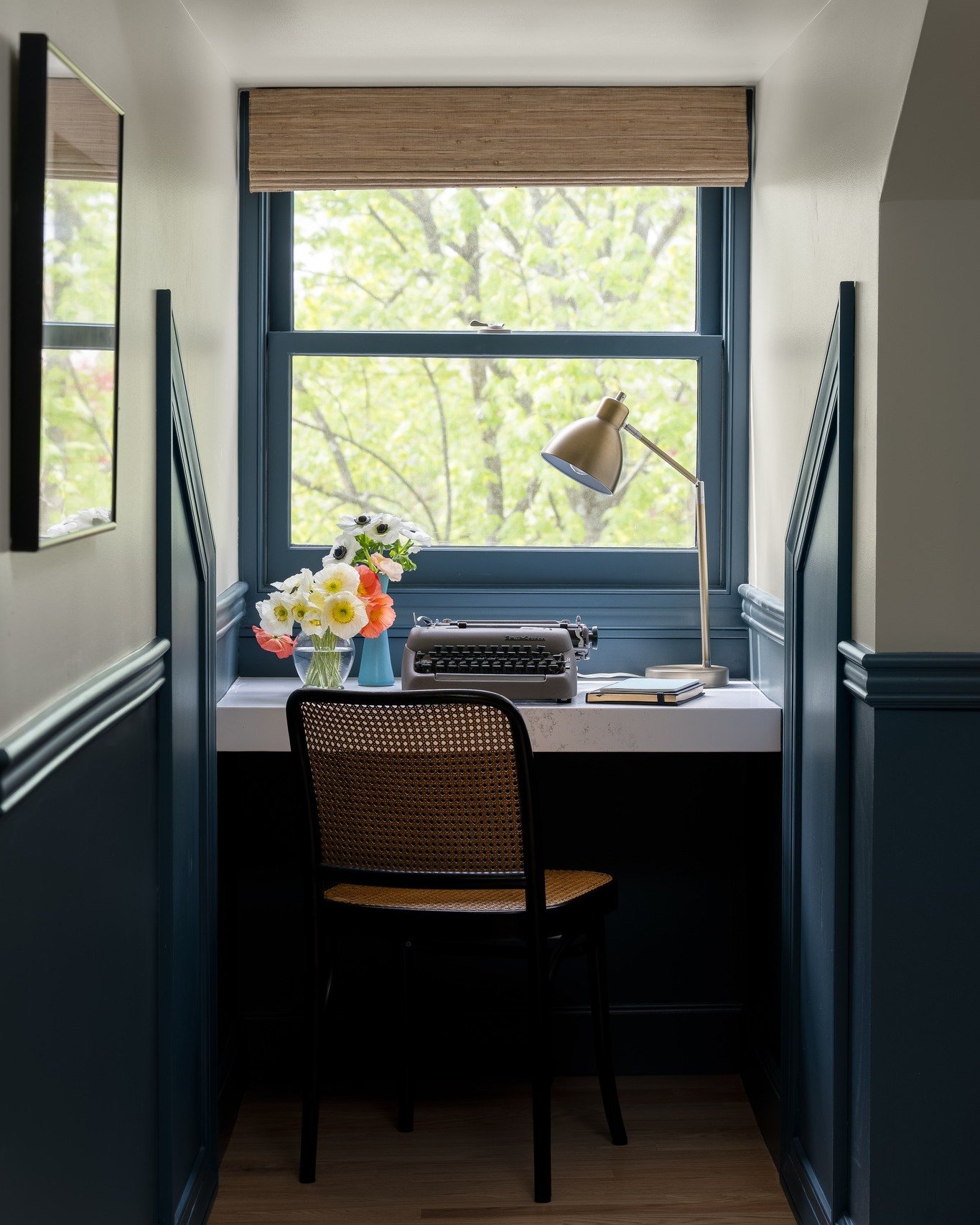 In honor of spending summer days inside thanks to heat domes, we present to you the concept of The Nook. These two lovelies are carved out of dormer window chutes in the apartment at our recently completed project #agoodvintage . Seems to us summer h