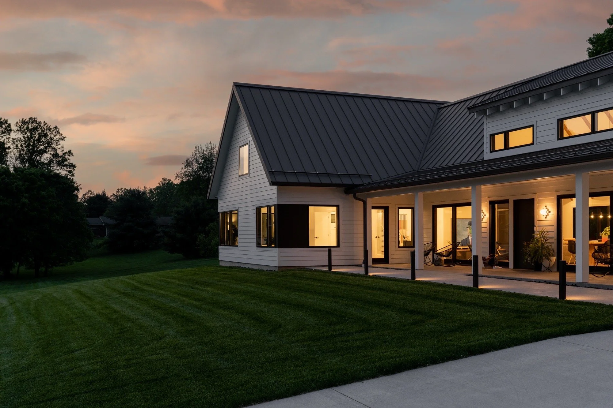 unionville-family-central-exterior-sunset-modern-farmhouse-indiana.jpg