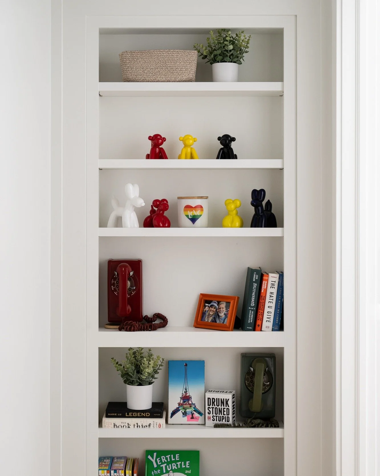 A hidden speakeasy for your Saturday!

Actually, to be clear: at this point, it's just a hidden doorway disguised as a bookshelf. This obviously scratches every childhood itch anyone who loves to read and/or disappear to small nooks ever had (I might