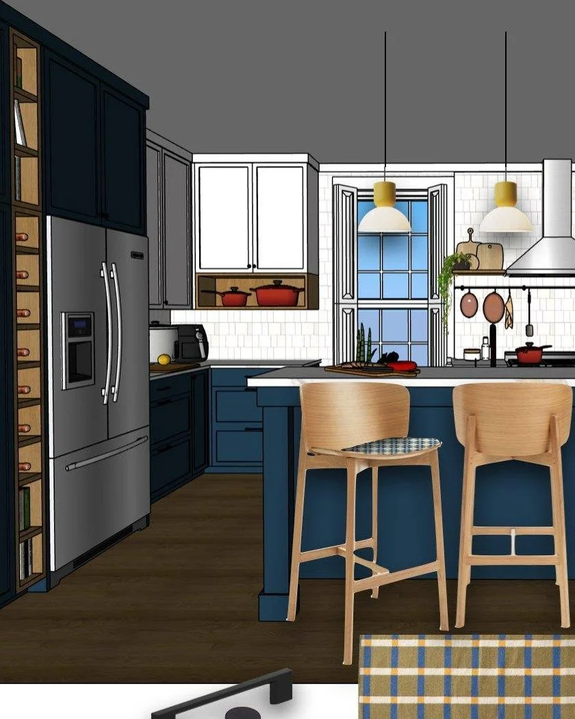 Lots of new projects for this new year! Nothing like transforming a home for a family to generate a bit of hope and happiness. This kitchen is underway already. Swipe to see the Design, the Before, and the Current Status. 

#susanyeleyhomes #loveyour