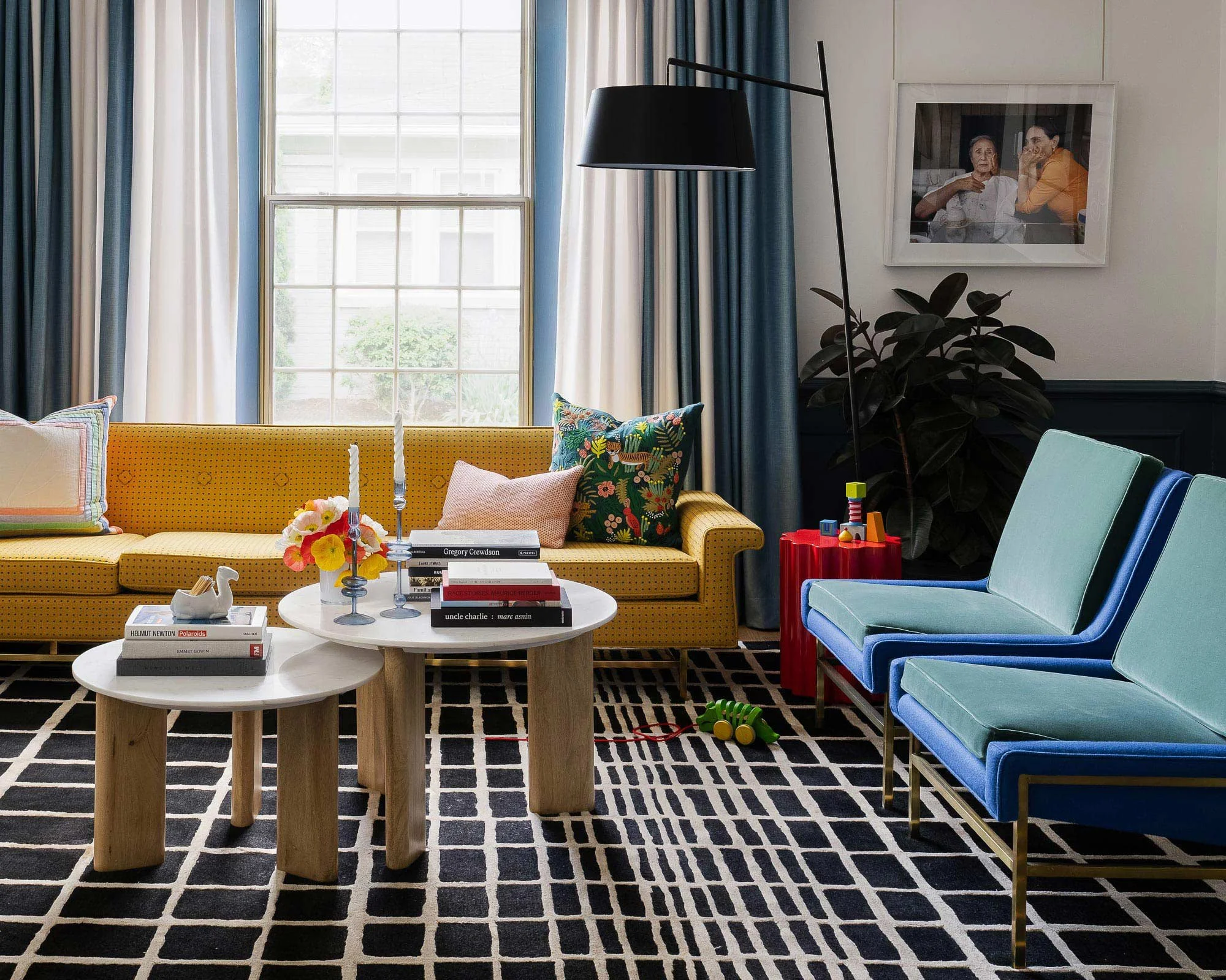 colorful-living-room-yellow-sofa-coffee-tables.jpg