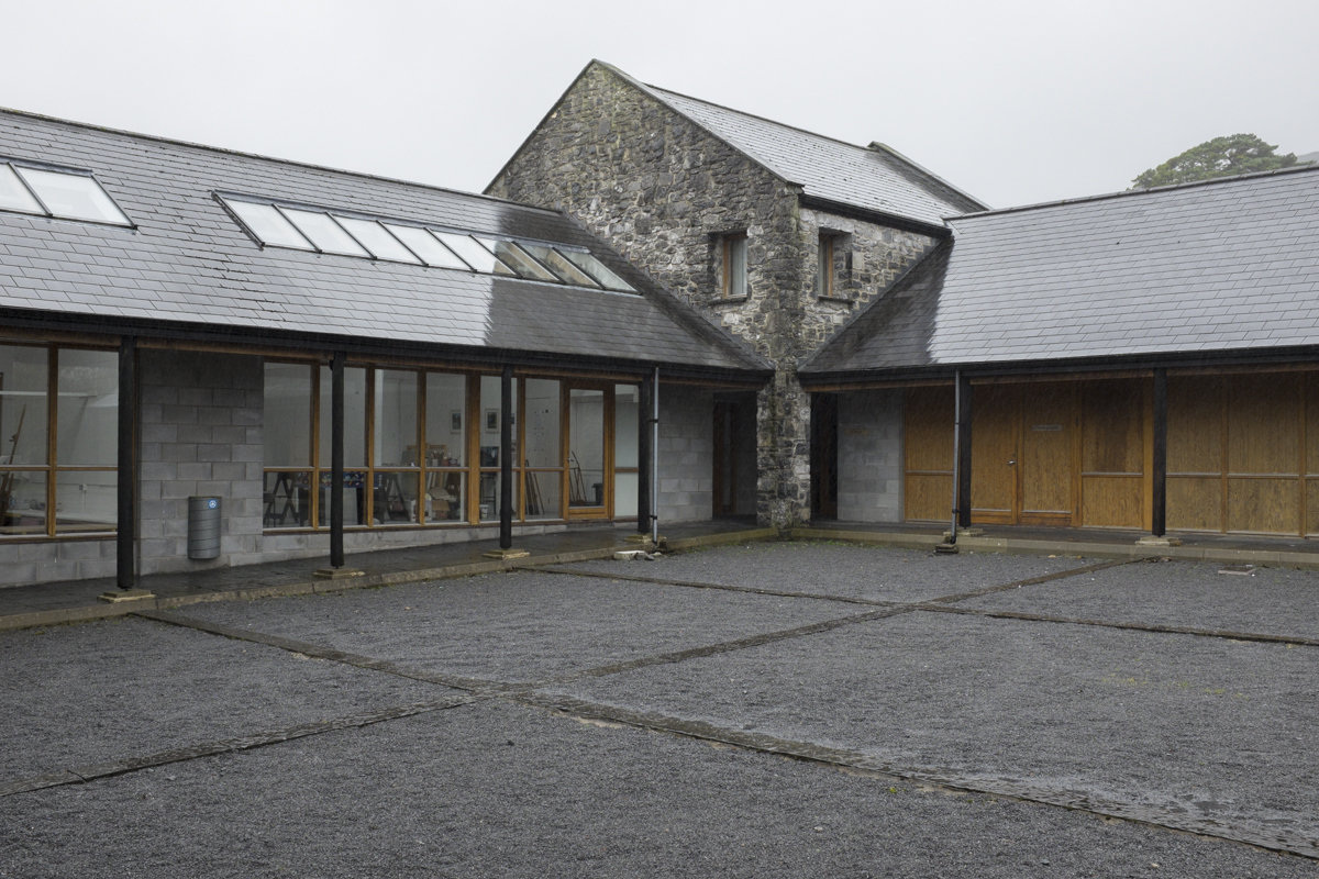 Photo of the actual studios and main building.