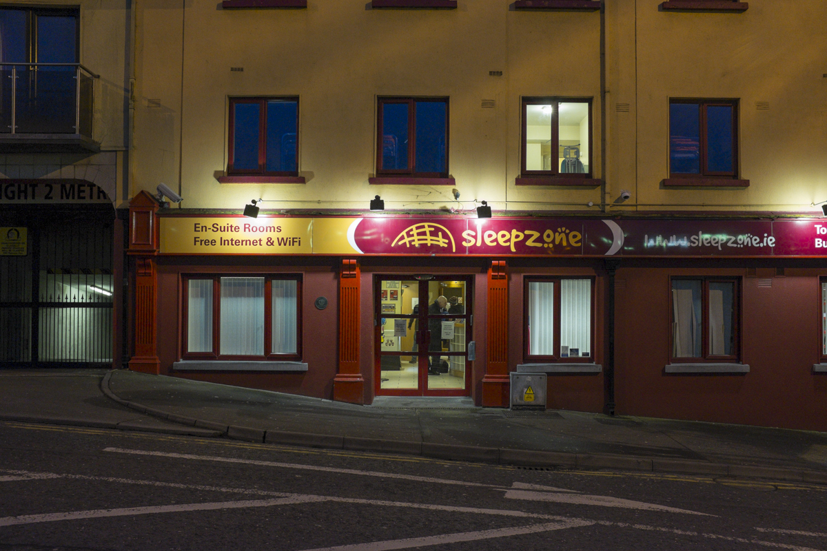 The front of Sleepzone.