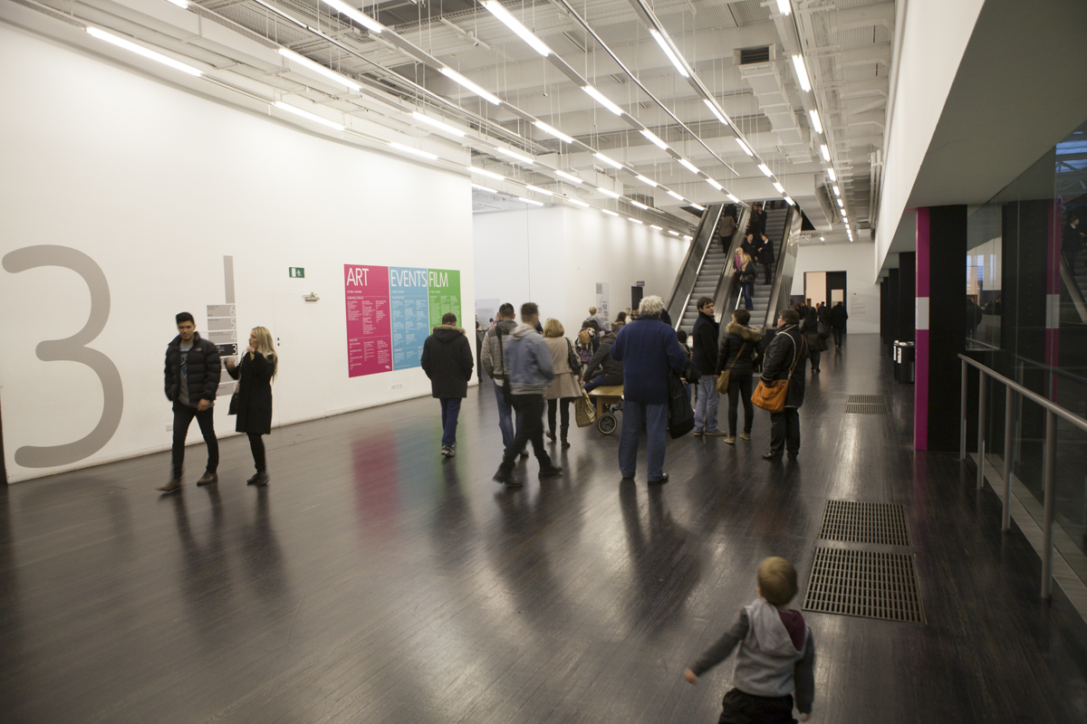 Third floor at the Tate.