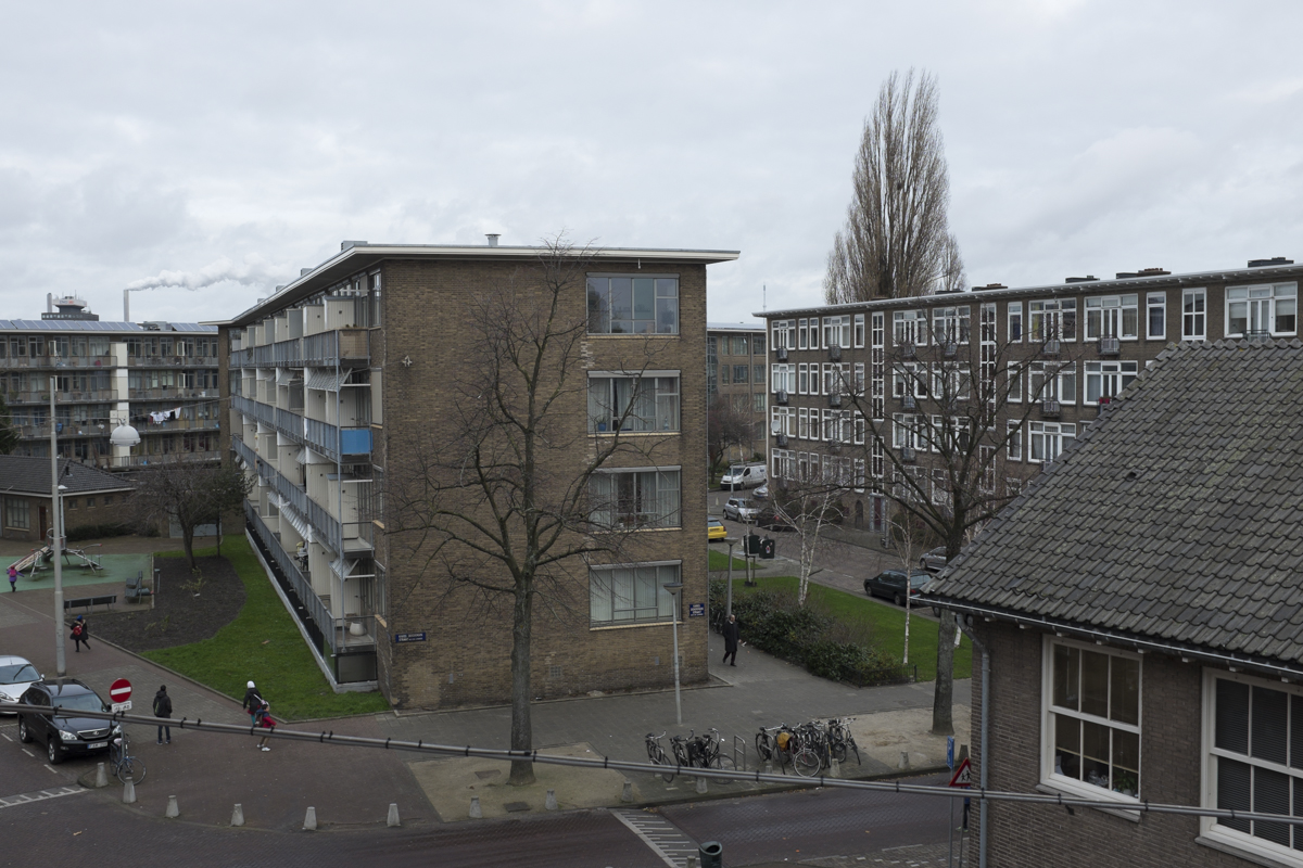 View from Neils's. Bit different than the small tight streets and canals I had gotten accustomed to.