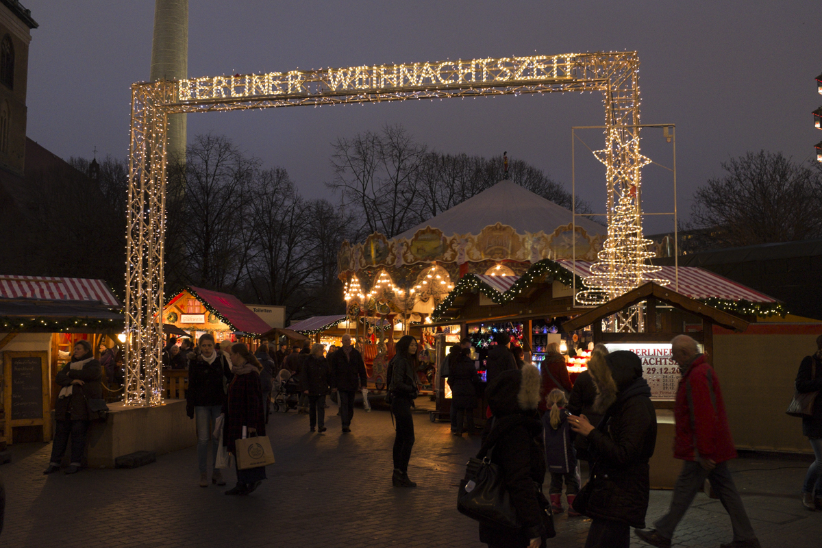 This is one of the main markets to find, though they are literally everywhere. Every neighborhood has one - every part of town. Festive lot those Berliners.